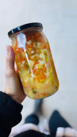 EKO BAZA DO SAŁATKI WARZYWNEJ (bez majo) - 900ml