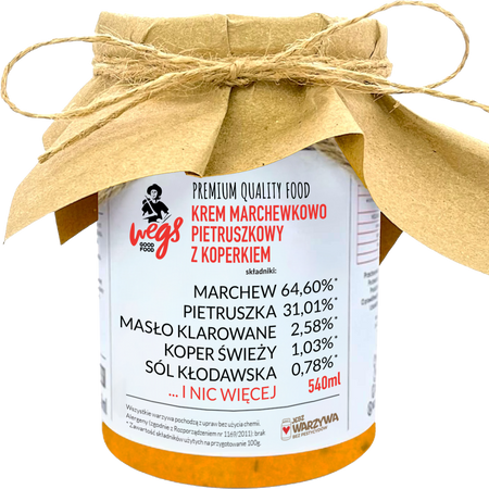 KREM MARCHEWKOWO PIETRUSZKOWY Z KOPREM - 540ml