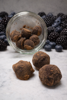 TRUFLE WYTRAWNE Z KAROBEM (RĘCZNIE WYTWARZANE) - 13szt