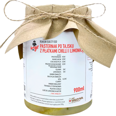 PASTERNAK PO TAJSKU Z PŁATKAMI CHILLI I LIMONKĄ - 900ml