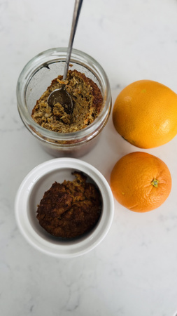 CIASTO MARCHEWKOWE Z CYNAMONEM (PIECZONE W SŁOIKU) - 540ml