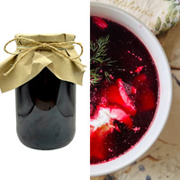 BARSZCZYK CZERWONY Z RADOŚCI ZA NASZYM ZAKWASIE - 900ml