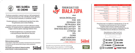 BIAŁA ZE SMAŻONYM POREM - 540ml