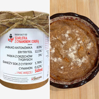 SZARLOTKA Z CYNAMONEM I CHUFA  - 540ml