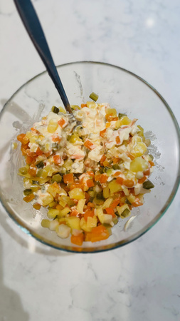 EKO BAZA DO SAŁATKI WARZYWNEJ (bez majo) - 900ml