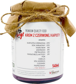 KREM Z CZERWONEJ KAPUSTY - 540ml
