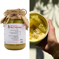 PIKLE NA SŁODKO Z MUSZTARDĄ - 900ml