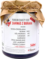 ZAKWAS Z BURAKA NA JELITA - 540ml