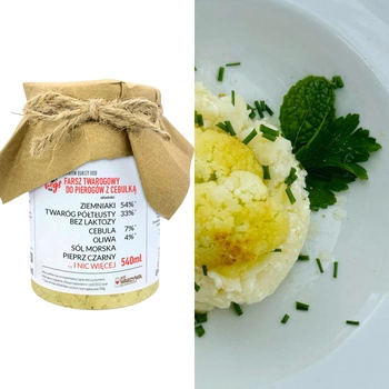 FARSZ TWAROGOWY Z CEBULKĄ - 540ml