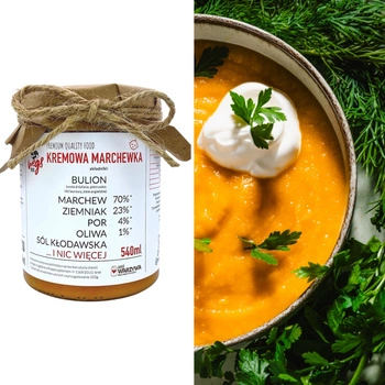 KREMOWA MARCHEWKA dla dzieci i nie tylko - 540ml