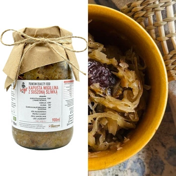 KAPUSTA WIGILIJNA Z SUSZONĄ ŚLIWKĄ - 900ml