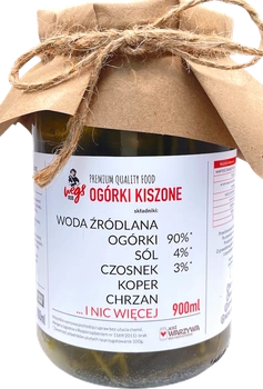 OGÓRKI KISZONE - 900ml