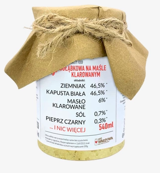GOŁĄBKOWA Z KAPUSTĄ NA MAŚLE KLAROWANYM - 540ml